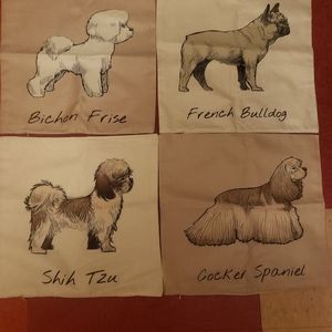 1 set of 4 Pillow cover